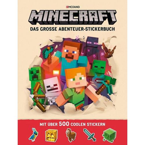 Minecraft, Das große Abenteuer-Stickerbuch - Minecraft