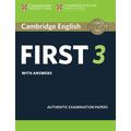 Cambridge English First 3. Student's Book with answers