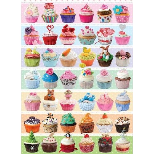 Eurographics 6000-0586 – Cupcakefest , Puzzle, 1.000 Teile – Eurographics