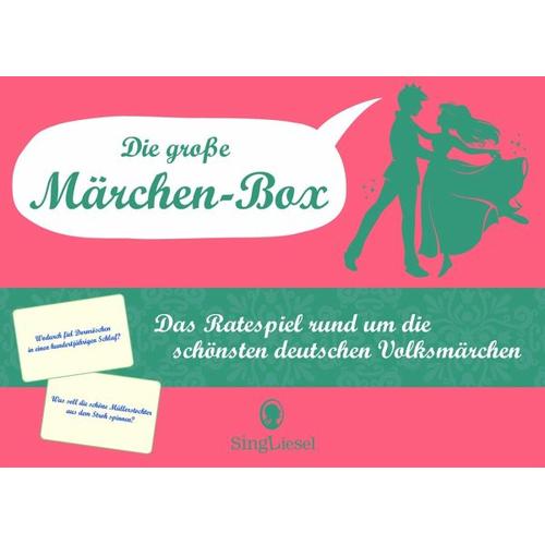 Die große Märchen-Quiz-Box für Senioren. Das Spiel rund um bekannte Märchen für Senioren. Auch mit Demenz. Spiele Box mit 100 Karten. – Singliesel