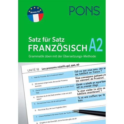 PONS Satz für Satz Französisch A2