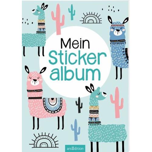 Mein Stickeralbum - Lamas - ars edition