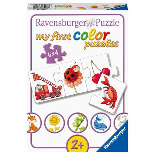 Ravensburger 03007 - Alle meine Farben, Puzzle, 6x4 Teile - Ravensburger Verlag