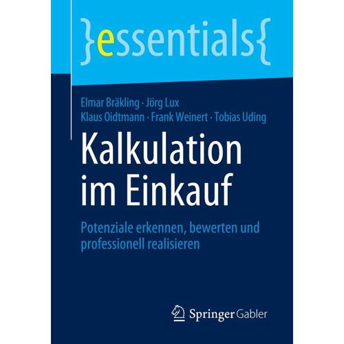 Kalkulation im Einkauf – Klaus Oidtmann, Frank Weinert, Tobias Uding