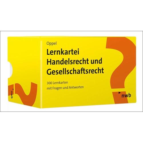 Lernkartei Handelsrecht und Gesellschaftsrecht – Florian Oppel