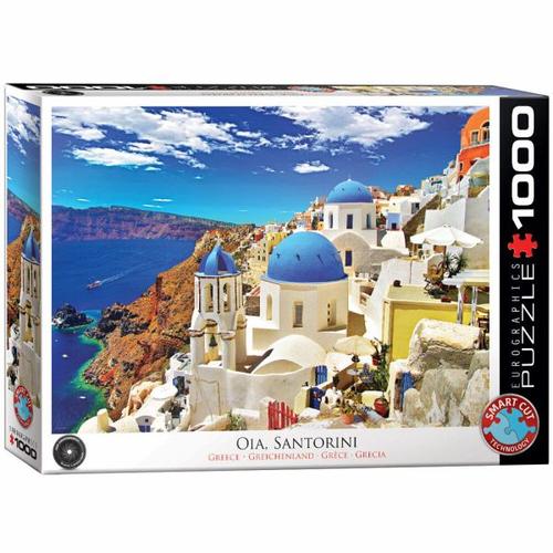 Eurographics 6000-0944 - Oia auf Santorini Griechenland , Puzzle, 1.000 Teile - Eurographics
