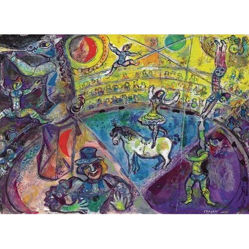 Eurographics 6000-0851 - Das Zirkuspferd von Marc Chagall , Puzzle, 1.000 Teile - Eurographics