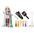 Rainbow High 569329E7C - 5-in-1 Haarstudio inkl. Modepuppe Amaya Raine, Sammel-Modepuppe, - MGA Entertainment