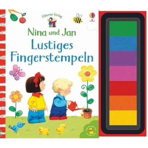 Nina und Jan – Lustiges Fingerstempeln – Sam Taplin