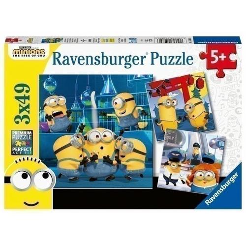 Ravensburger 05082 - Witzige Minions, 3 x 49 Teile Puzzle - Ravensburger Verlag