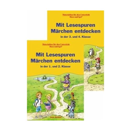 Mit Lesespuren Märchen entdecken, 2 Bde.