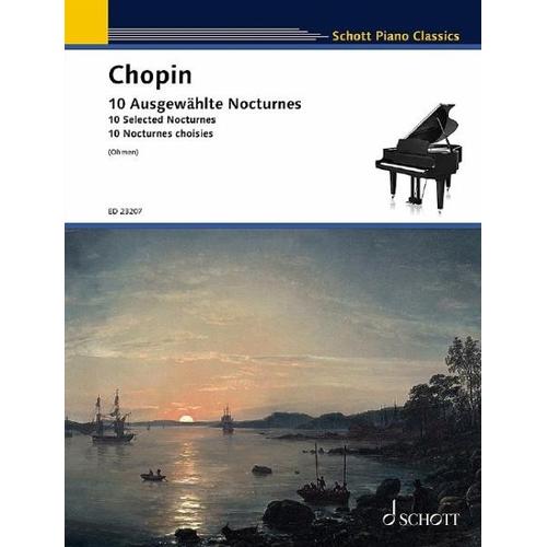 10 ausgewählte Nocturnes – Frédéric Chopin