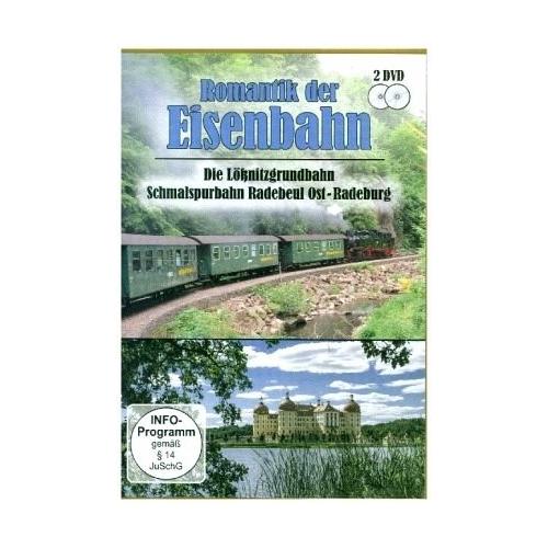Romantik der Eisenbahn - Die Lößnitzgrundbahn, Schmalspurbahn Radebeul Ost - Radeburg, 2 DVD (DVD) - Alpha Eisenbahn Film