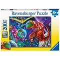 Ravensburger Kinderpuzzle - Weltall Dinos - 200 Teile Puzzle für Kinder ab 8 Jahren - Ravensburger Verlag