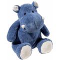 Heunec 230972 - Hippo, Flusspferd, Schlenker, blau, groß, 60 cm - Heunec