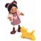Tender Leaf 7508148 - Puppe Ayana mit Katze, Puppenhaus-Zubehör, 2-teilig - Carletto