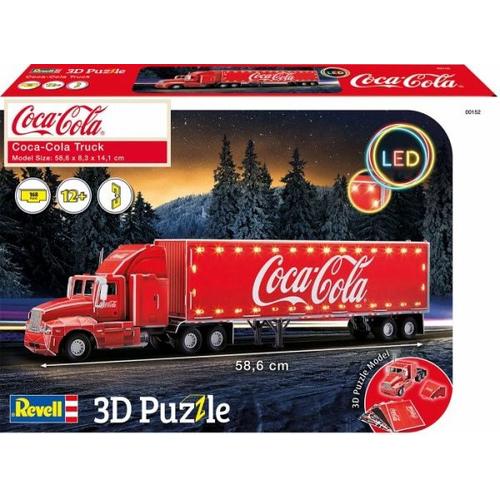 Coca-Cola Truck - LED Edition 3D (Puzzle) - Revell