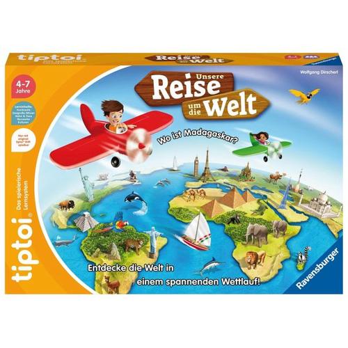 Ravensburger 00117 - tiptoi® Unsere Reise um die Welt, Geografiespiel, Lernspiel - Ravensburger Verlag