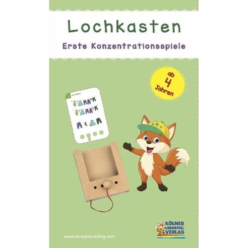 Lochkasten Box Erste Konzentrationsspiele - Kölner Lernspielverlag