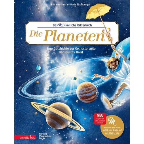 Die Planeten (Das musikalische Bilderbuch mit CD und zum Streamen) – Marko Simsa