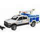 Bruder 02509 RAM 2500 Service Truck mit Kran und Rundumleuchte - Bruder Spielwaren GmbH & Co. K