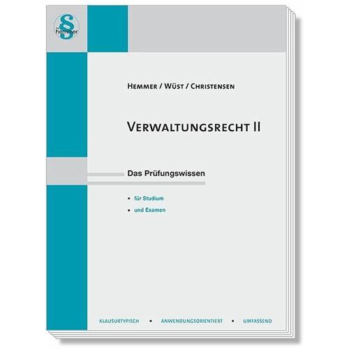 Verwaltungsrecht II – Karl-Edmund Hemmer, Achim Wüst, Ralph Christensen