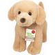 Teddy Hermann 91978 - Golden Retriever stehend, Hund-Plüschtier, 30 cm, Green Friends - Teddy Hermann