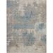 Blue/Brown 153 x 111 x 0.25 in Area Rug - Williston Forge Maren Persian Inspired Traditional Ivory Area Rug | 153 H x 111 W x 0.25 D in | Wayfair