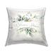 East Urban Home Welcome Phrase Botanical Sprigs Printed Throw Pillow Design By Susan Ball Polyester/Polyfill blend | 18 H x 18 W x 7 D in | Wayfair