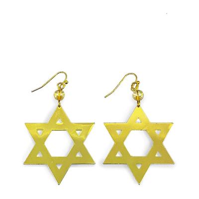 Star of David Hanukkah Earrings