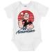 All American Popeye The Sailor Man Romper Boys or Girls Infant Baby Brisco Brands 18M