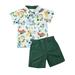 CenturyX Toddler Kid Baby Boys Clothes Summer Animal Tops Short Sleeve shirt shorts Pants Formal suit Gentleman Outfits Set