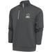 Men's Antigua Charcoal Salt Lake City Stars Generation Quarter-Zip Pullover Top