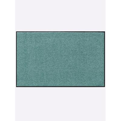 Fußmatte SALONLOEWE Gr. 3, grün (mint), B:75cm H:7mm L:120cm, Polyamid, Kunstfaser, Teppiche Image