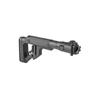 FAB Defense Tactical Folding Buttstock w/ Cheek Riser for Milled AK Polymer Joint Black FX-UASAKMIL