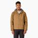 Dickies Men's Duck Canvas High Pile Fleece Lined Jacket - Rinsed Brown Size 2Xl (TJ360)