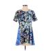 LOGO Lounge Casual Dress: Blue Dresses - Women's Size X-Small