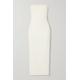 Alex Perry - Callan Strapless Crepe Midi Dress - White