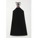 PUCCI - Embellished Crepe Halterneck Mini Dress - Black