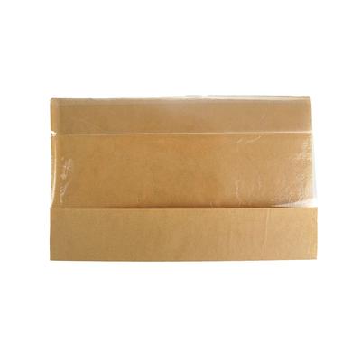 LK Packaging RF-6395KW #ReadyFresh Side Gusset Sandwich Bag w/ Window - 5 3/4" x 9 1/2" x 2 3/4" SG, ##ReadyFresh, Brown