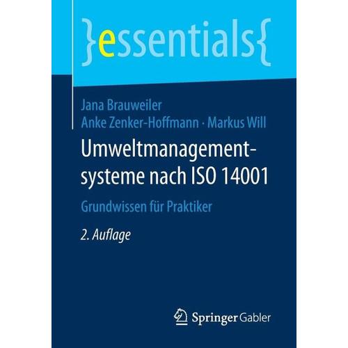 Umweltmanagementsysteme nach ISO 14001 – Markus Will, Jana Brauweiler, Anke Zenker-Hoffmann