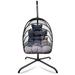 Dakota Fields Vanatta Egg Chair Wicker/Rattan in Black/Brown | 1 D in | Wayfair EF23778E647541298CF055CCA3CB51A7
