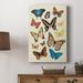 August Grove® Collected Flutter II Premium Gallery Wrapped Canvas - Ready To Hang Canvas, Solid Wood in Brown/Orange | 12 H x 8 W x 1 D in | Wayfair