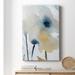 Red Barrel Studio® Blooming Wash I Premium Gallery Wrapped Canvas - Ready To Hang Canvas, in Blue/Gray/White | 27 H x 18 W x 1 D in | Wayfair