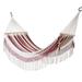 Novica Handmade Crimson Dream Cotton Rope Hammock (Single)