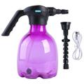 YUANHUILI 2.5L Electric Sprayer 2000mAh Handheld Plant Sprayers Leakproof (Purple B)