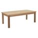 Ergode Marina Outdoor Patio Teak Rectangle Coffee Table - Natural