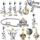 Breloques Donald Duck en argent regardé 925 série Disney convient au bracelet Pandora breloques