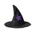 OUNONA Pet Cat Witches Hat Wizard Hat Halloween Cat Costume Accessories Party Supplies for Cat Pet Black