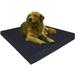 Dogbed4less Extra Large Orthopedic Waterproof Memory Foam Dog Bed Black Durable Washable Waterproof Crate 40x35x4